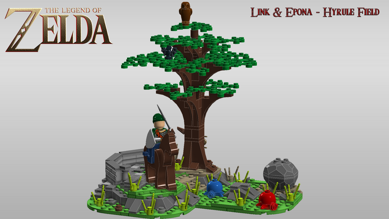 Illustration for article titled In a Perfect World, We'd be Able to Buy This Zelda LEGO